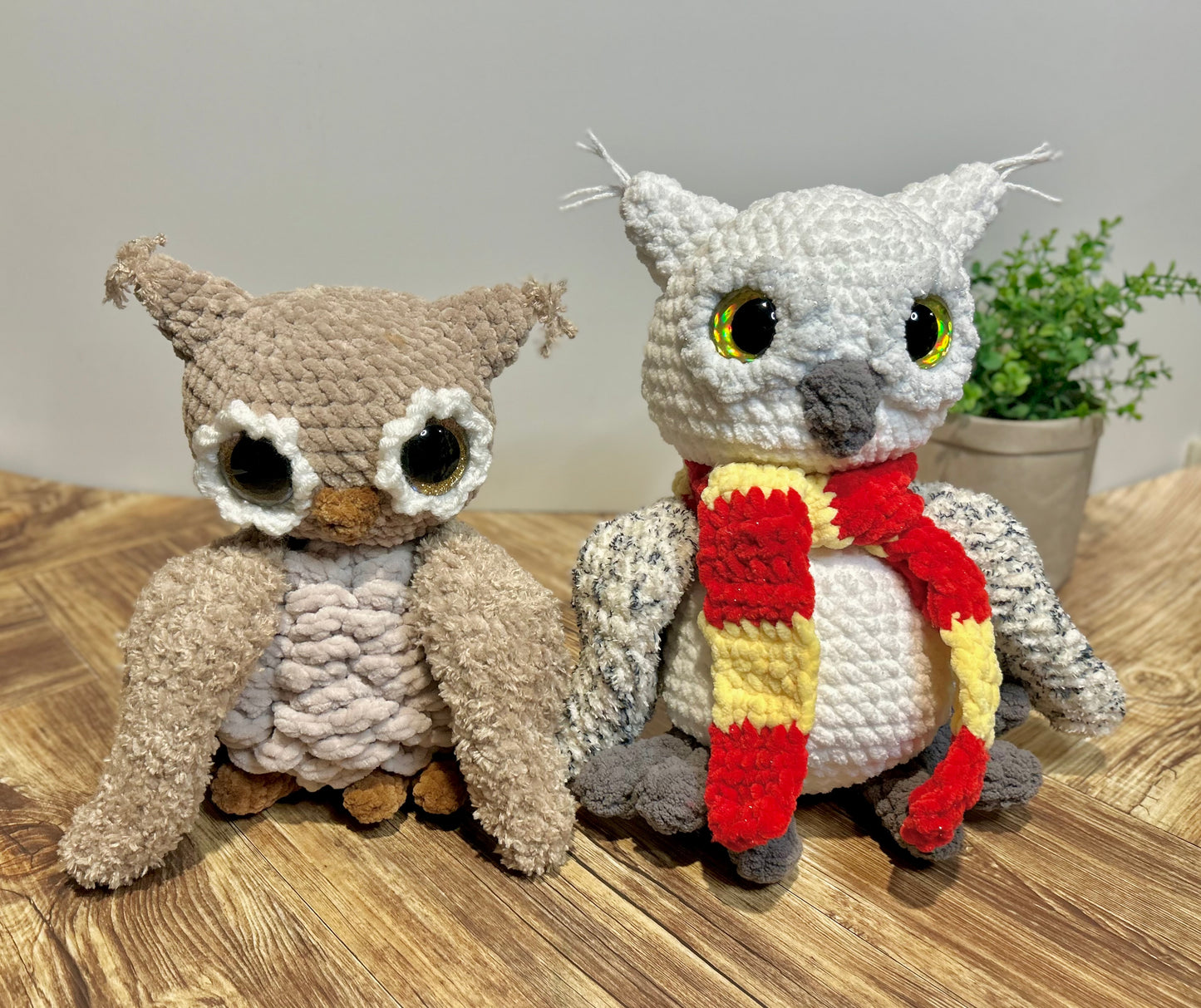 Crochet Owls - Plush Soft Toy