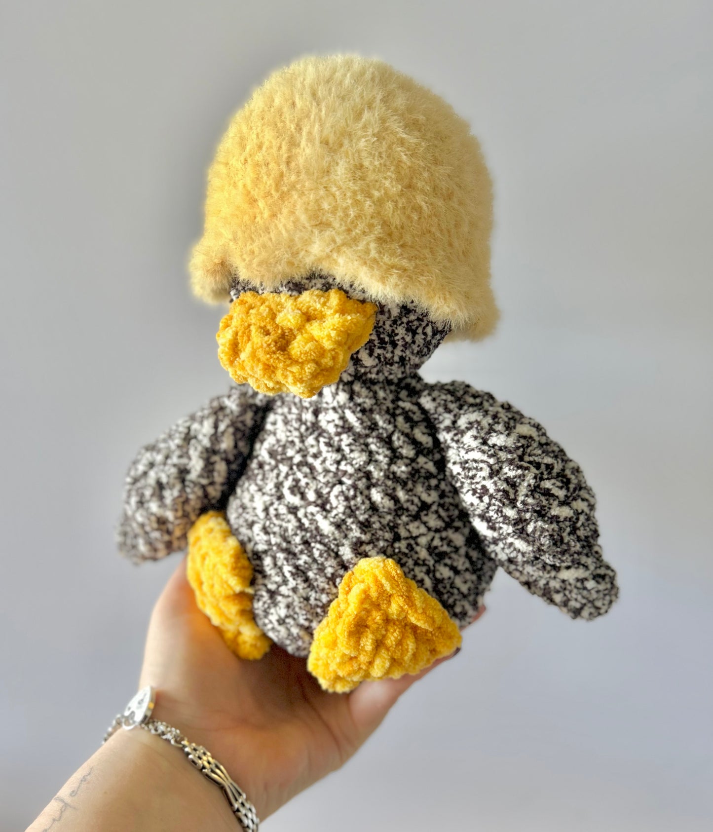 Crochet Plush Toy – Della the Puddle Duck