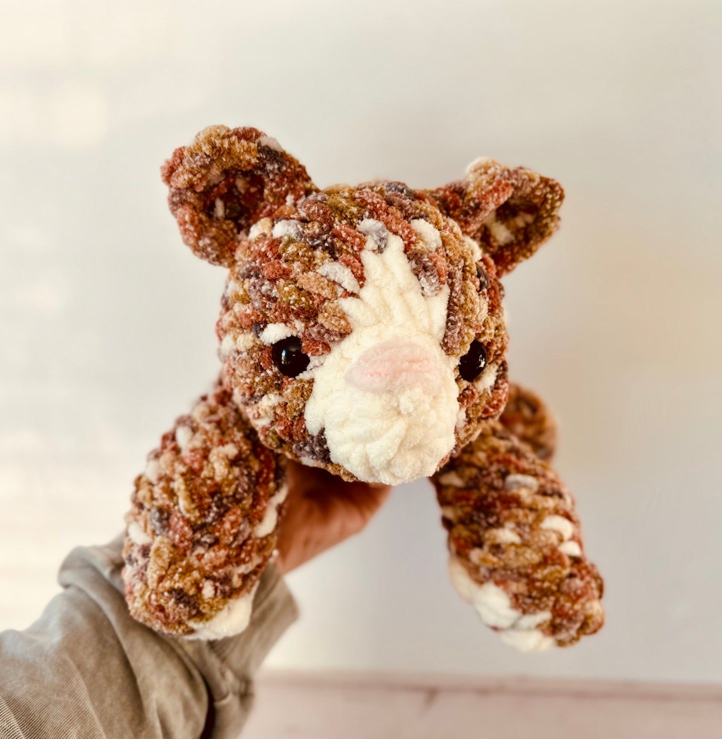 Karma Cat - Knotted Crochet Plushie