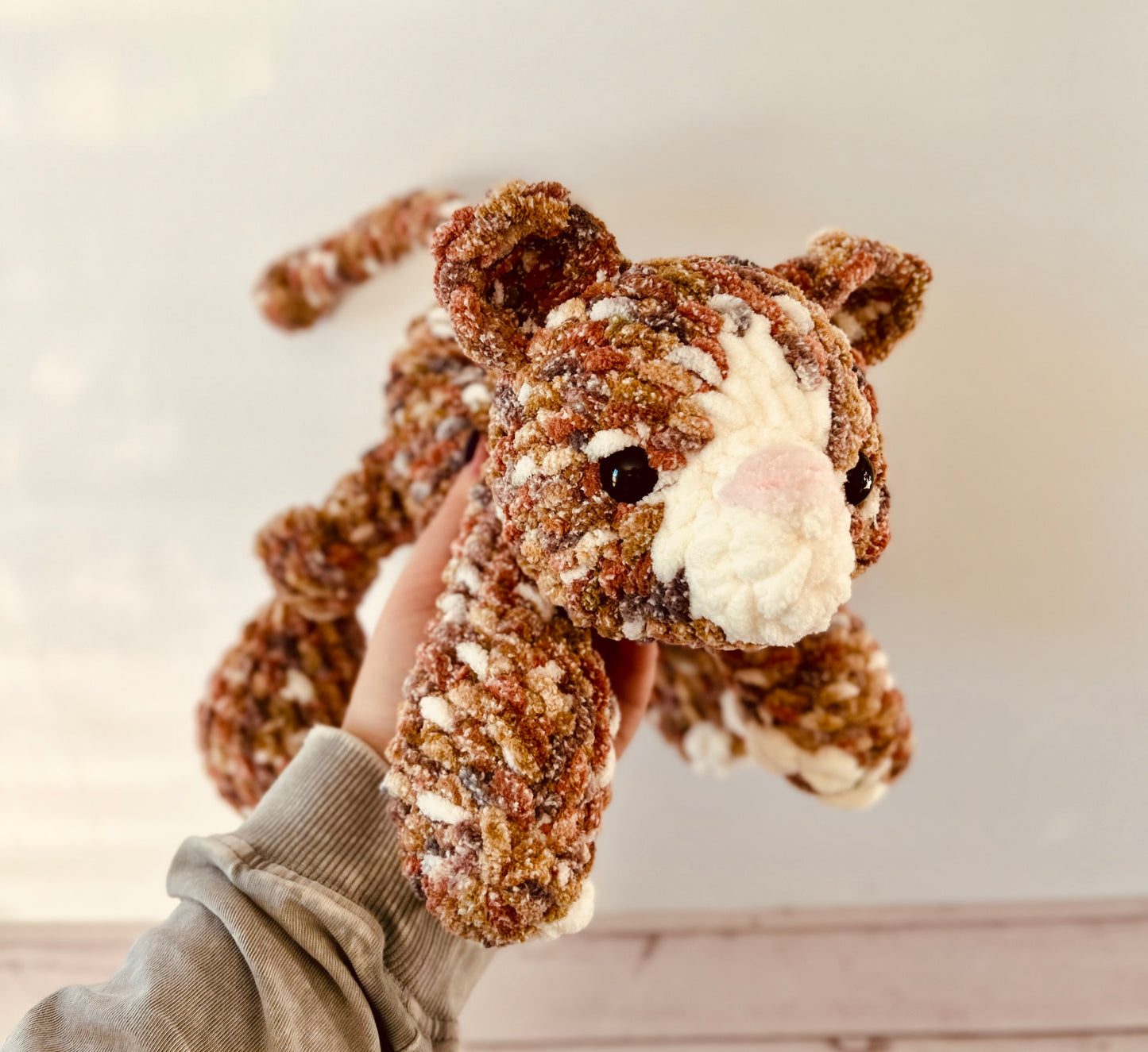 Karma Cat - Knotted Crochet Plushie