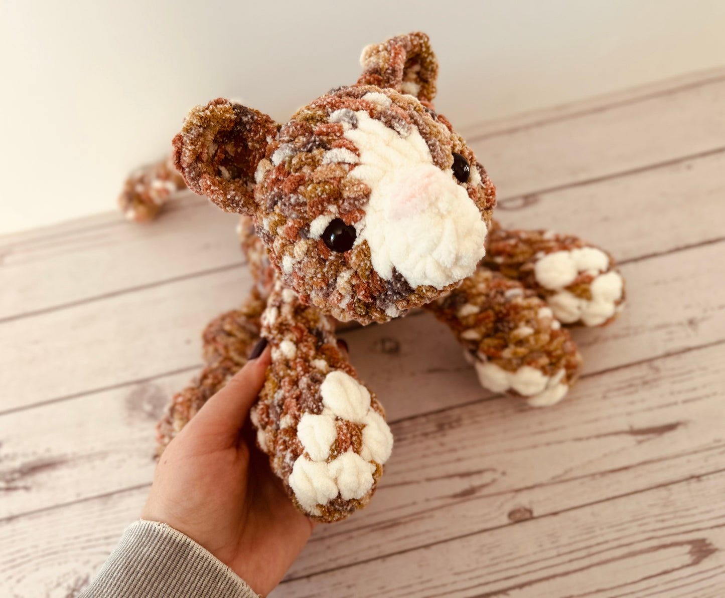 Karma Cat - Knotted Crochet Plushie