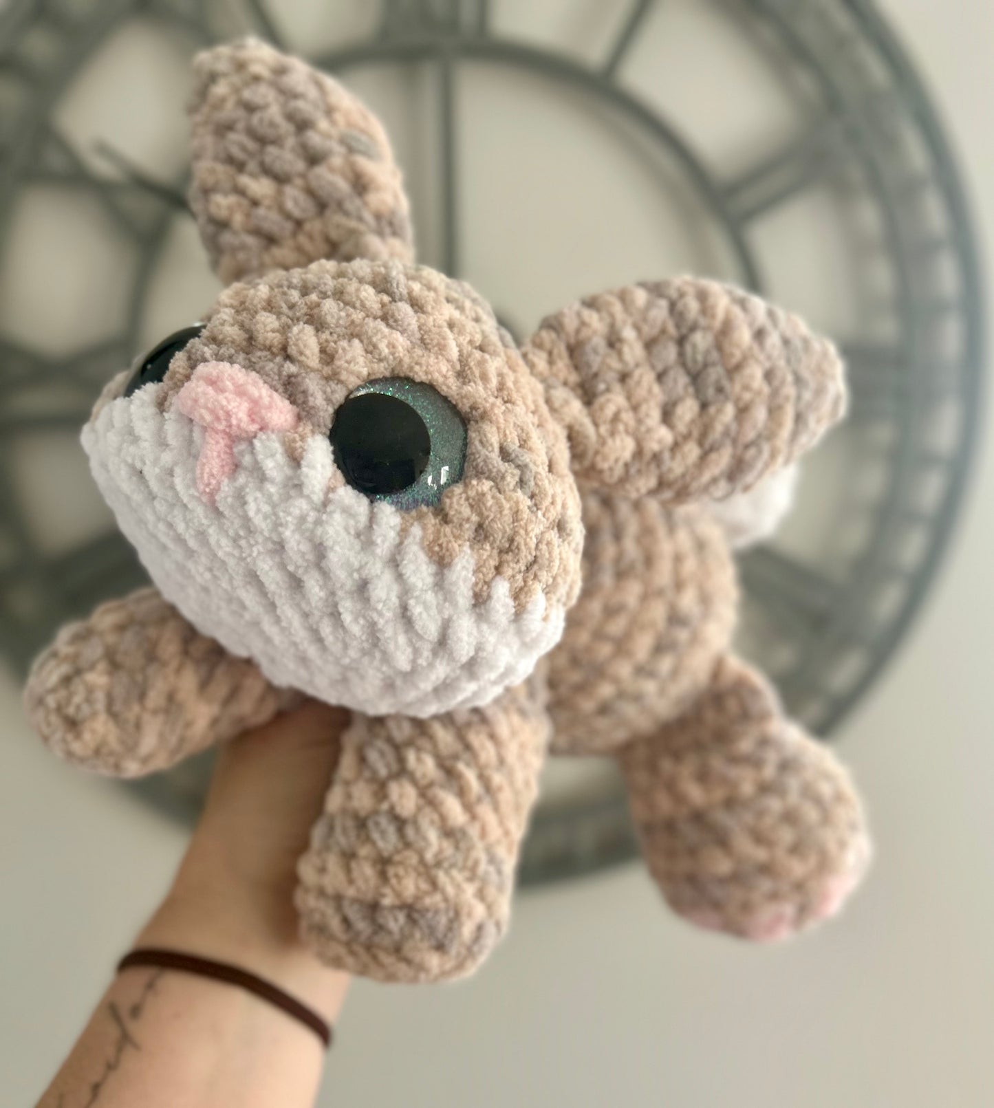 Beans the Bunny – from the Sploot Series - Crochet Soft Toy