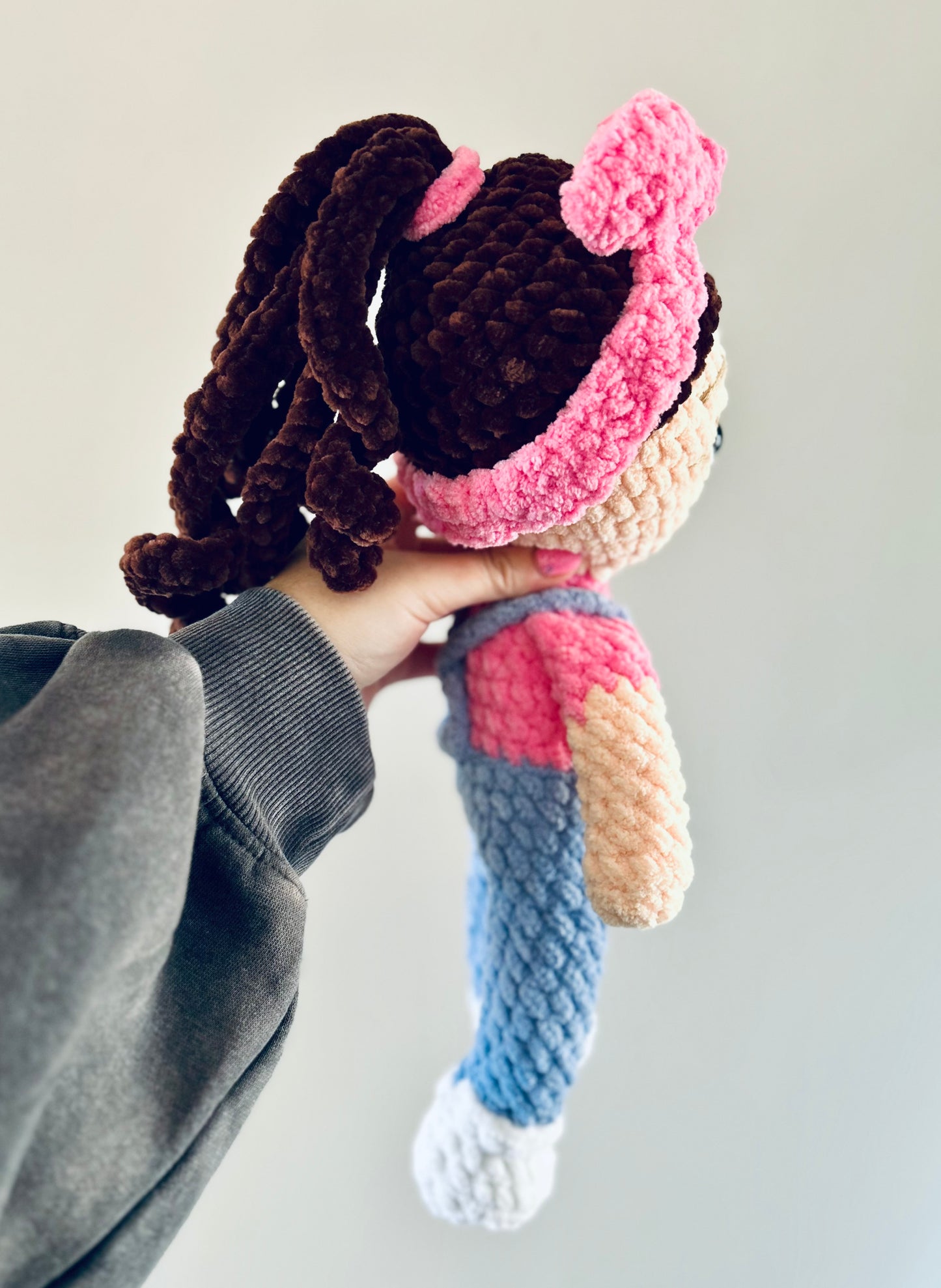 Blippi & Mrs Rachel Inspired - Crochet Plush Dolls