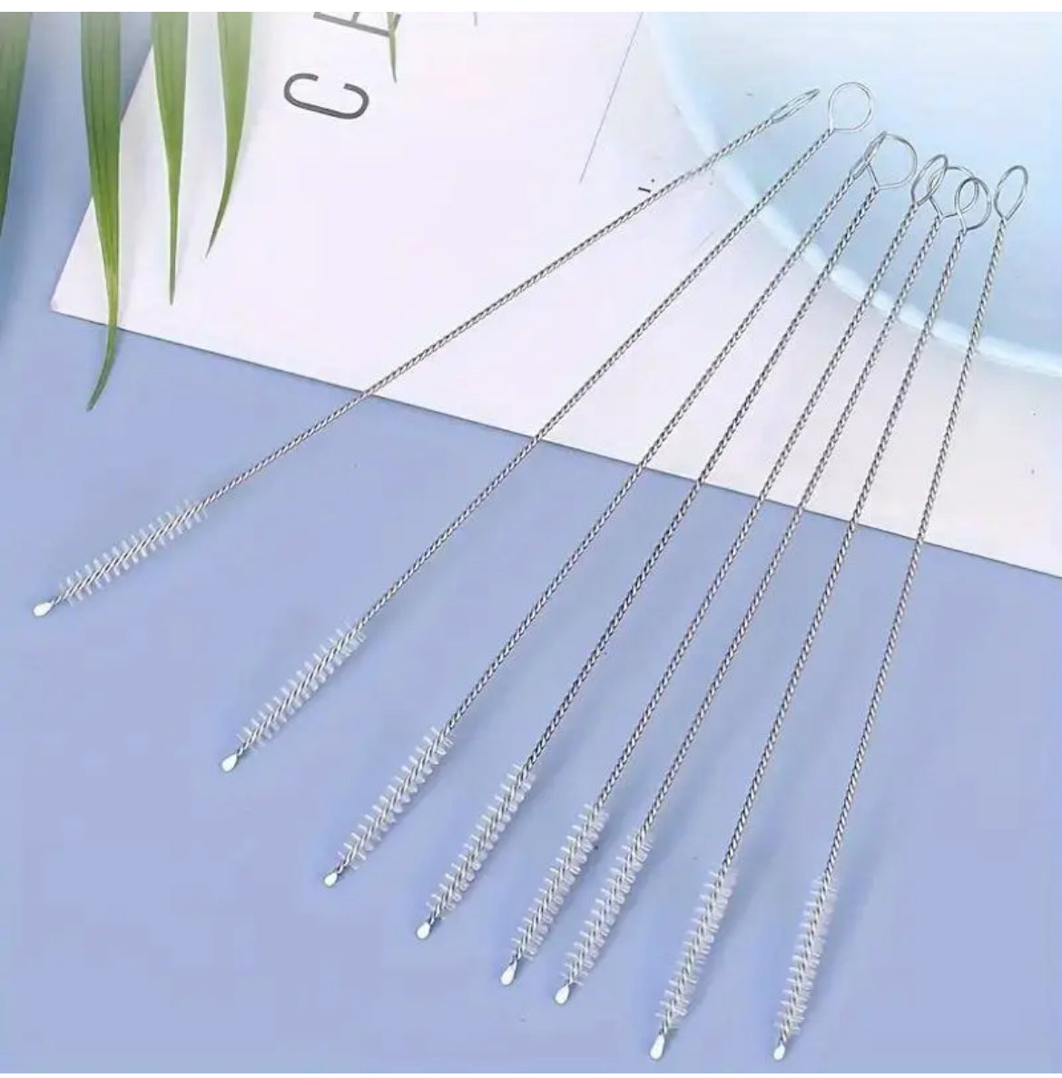 Additional Straws + Straw Cleaners + Bamboo Lids