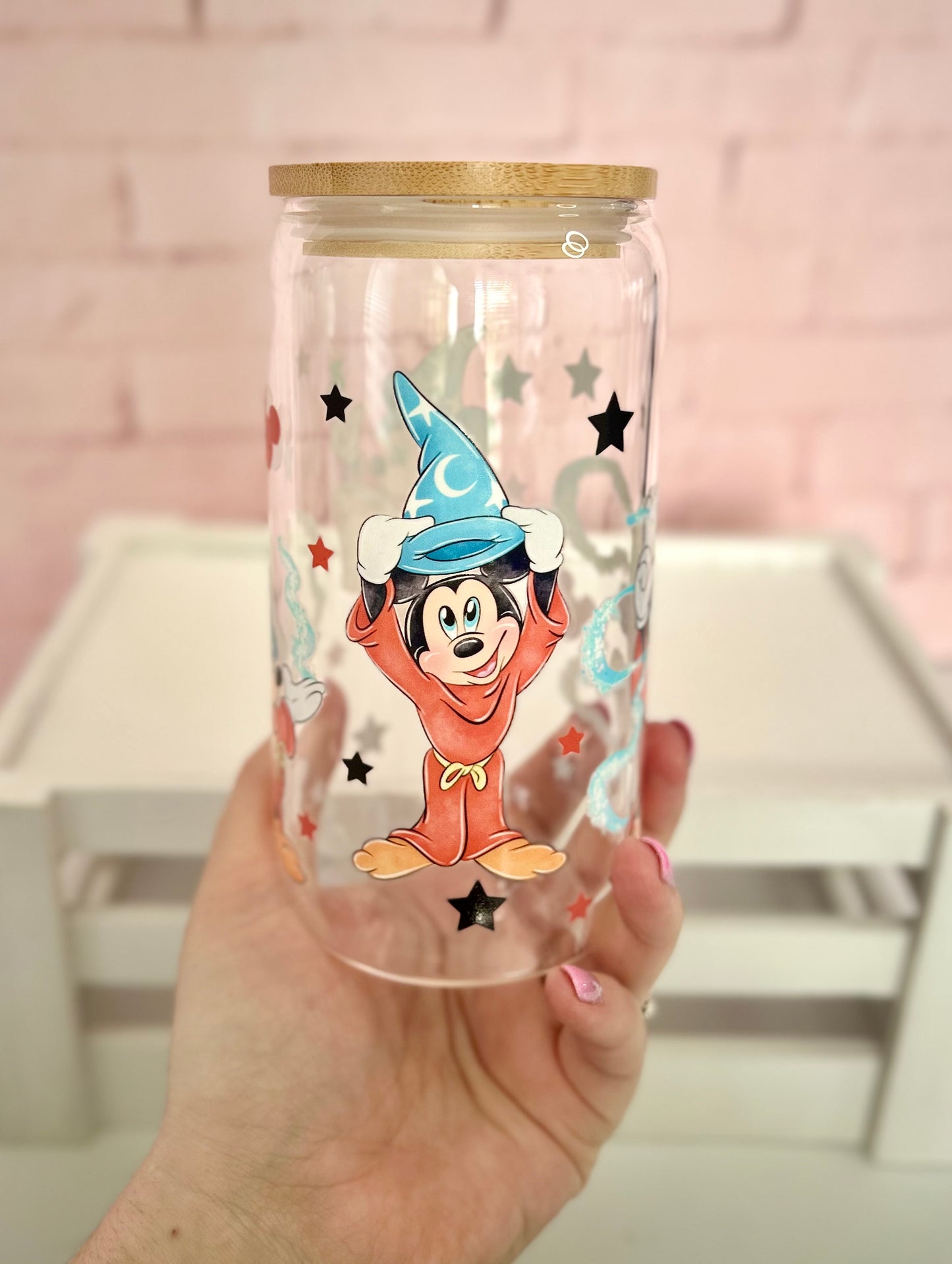 Mickey Mouse Fantasia - Libby Glass Tumbler