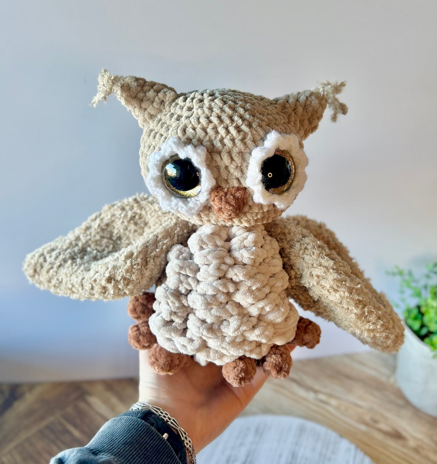 Crochet Owls - Plush Soft Toy