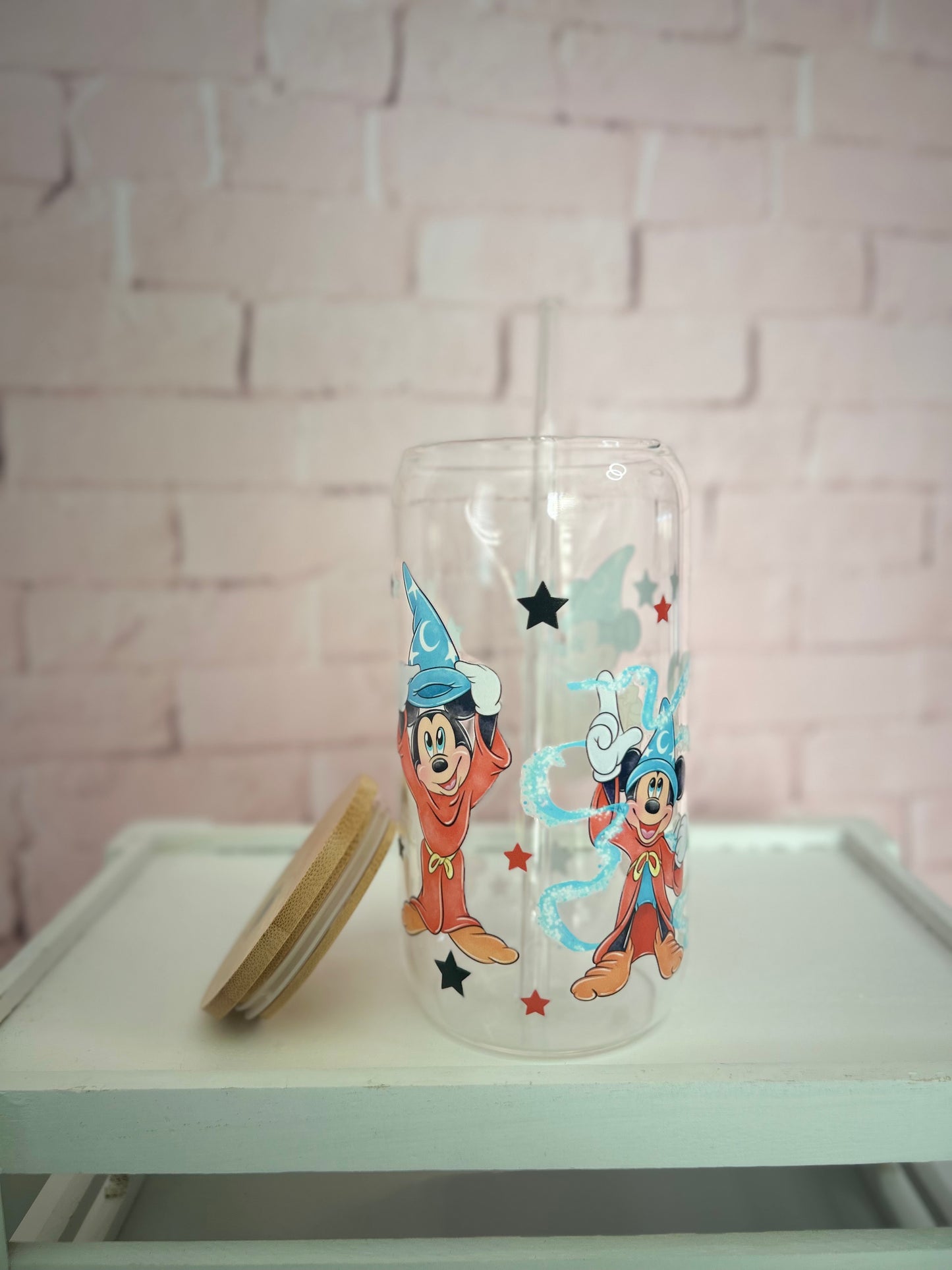 Mickey Mouse Fantasia - Libby Glass Tumbler