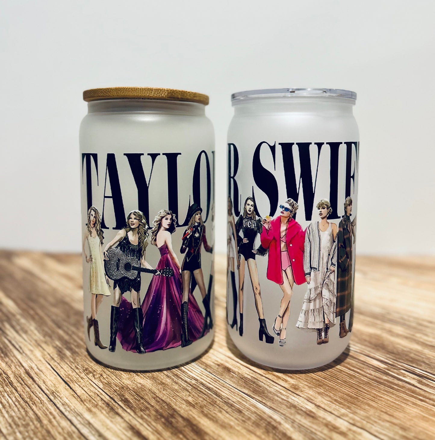 Taylor Swift - Libbey Glass, Beer Can Style Drinking Glass