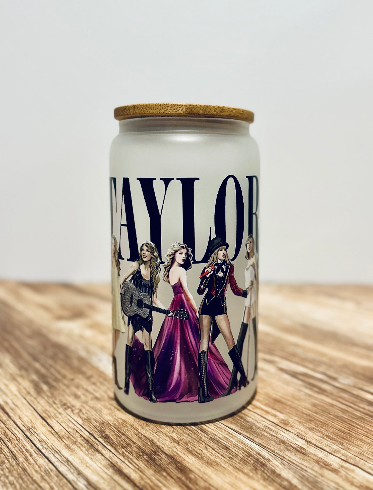 Taylor Swift - Libbey Glass, Beer Can Style Drinking Glass