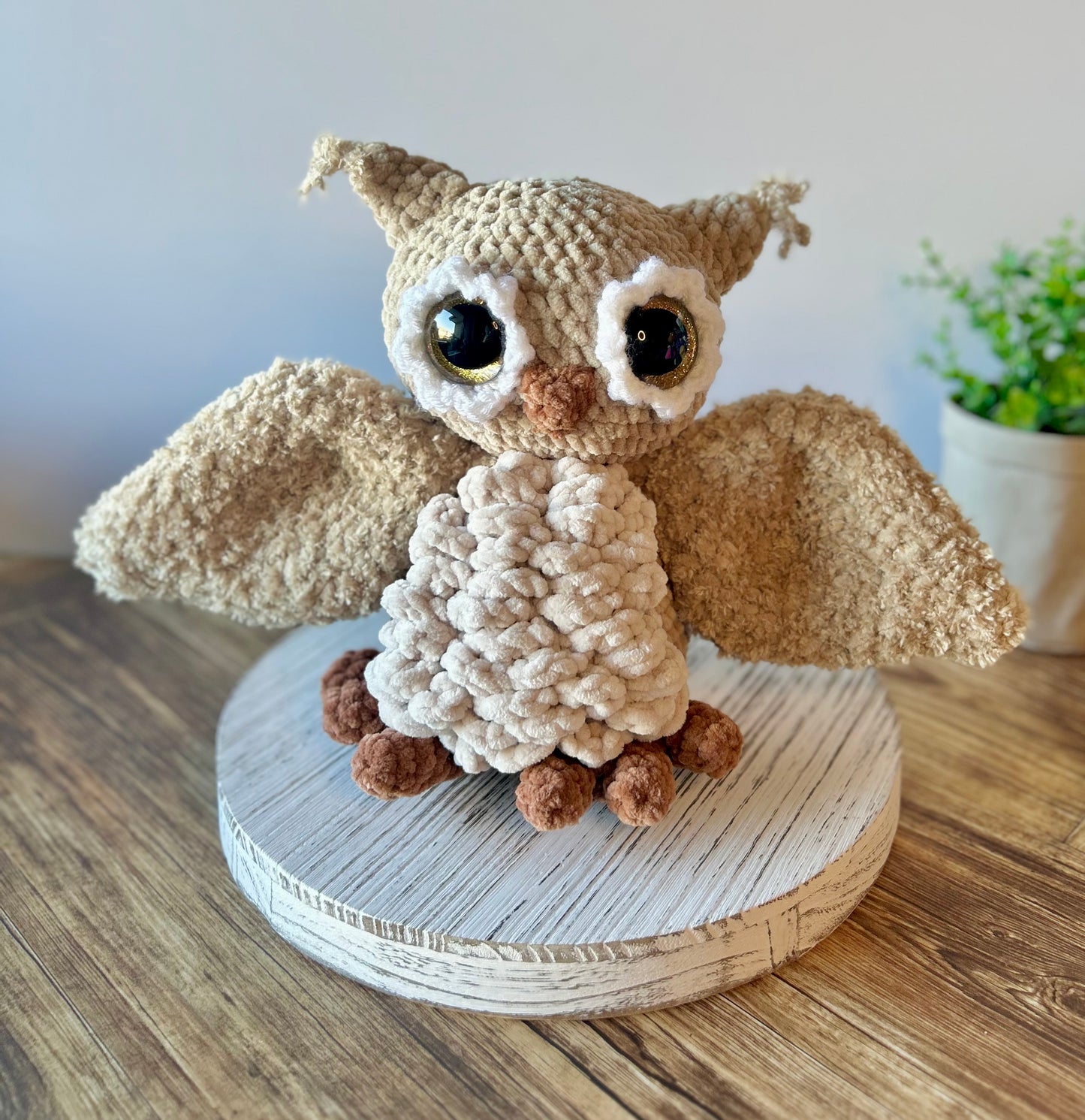 Crochet Owls - Plush Soft Toy