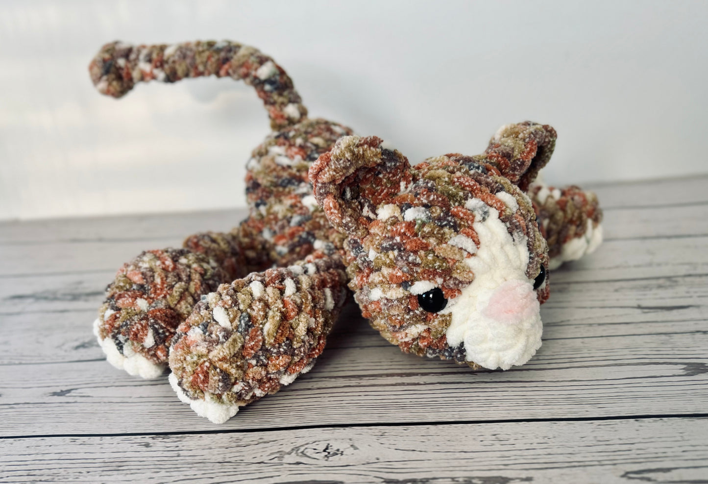 Karma Cat - Knotted Crochet Plushie