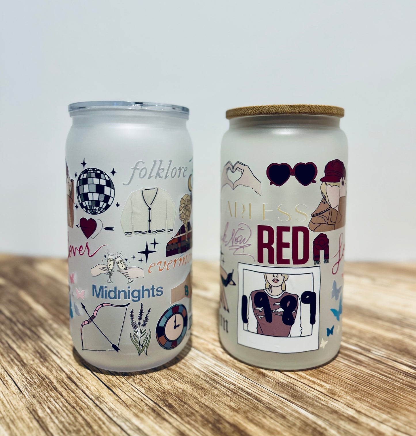 Taylor Swift - Libbey Glass, Beer Can Style Drinking Glass