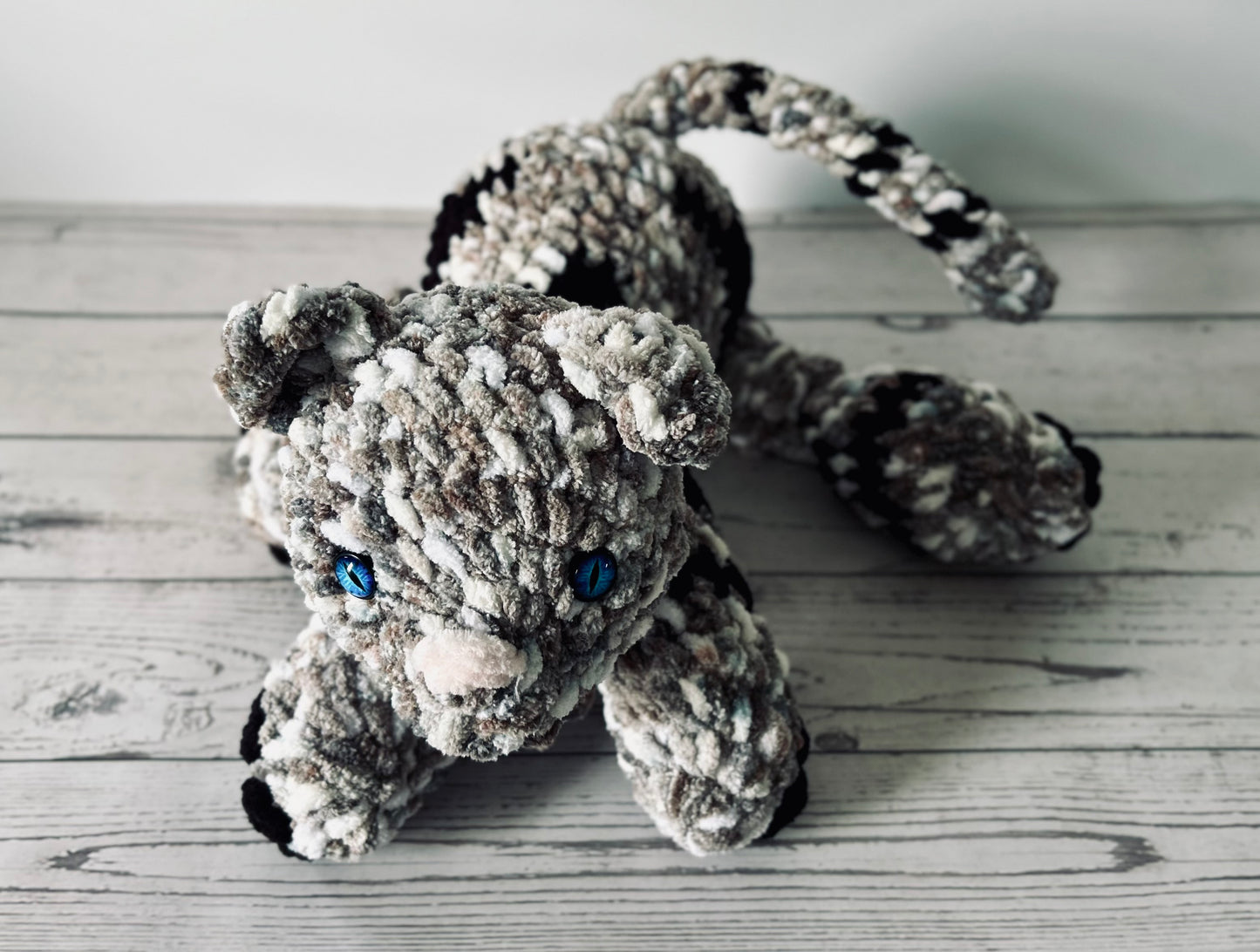 Karma Cat - Knotted Crochet Plushie