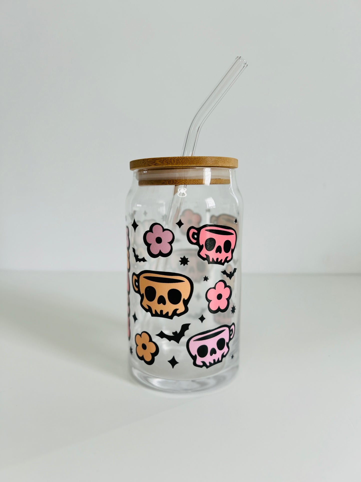 Various Designs - Libbey Glass, Beer Can Style Drinking Glass