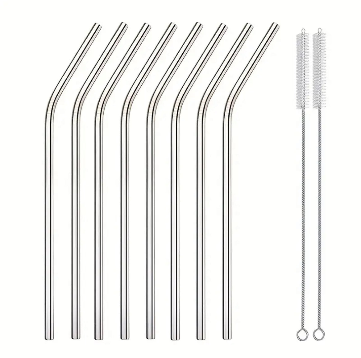 Additional Straws + Straw Cleaners + Bamboo Lids