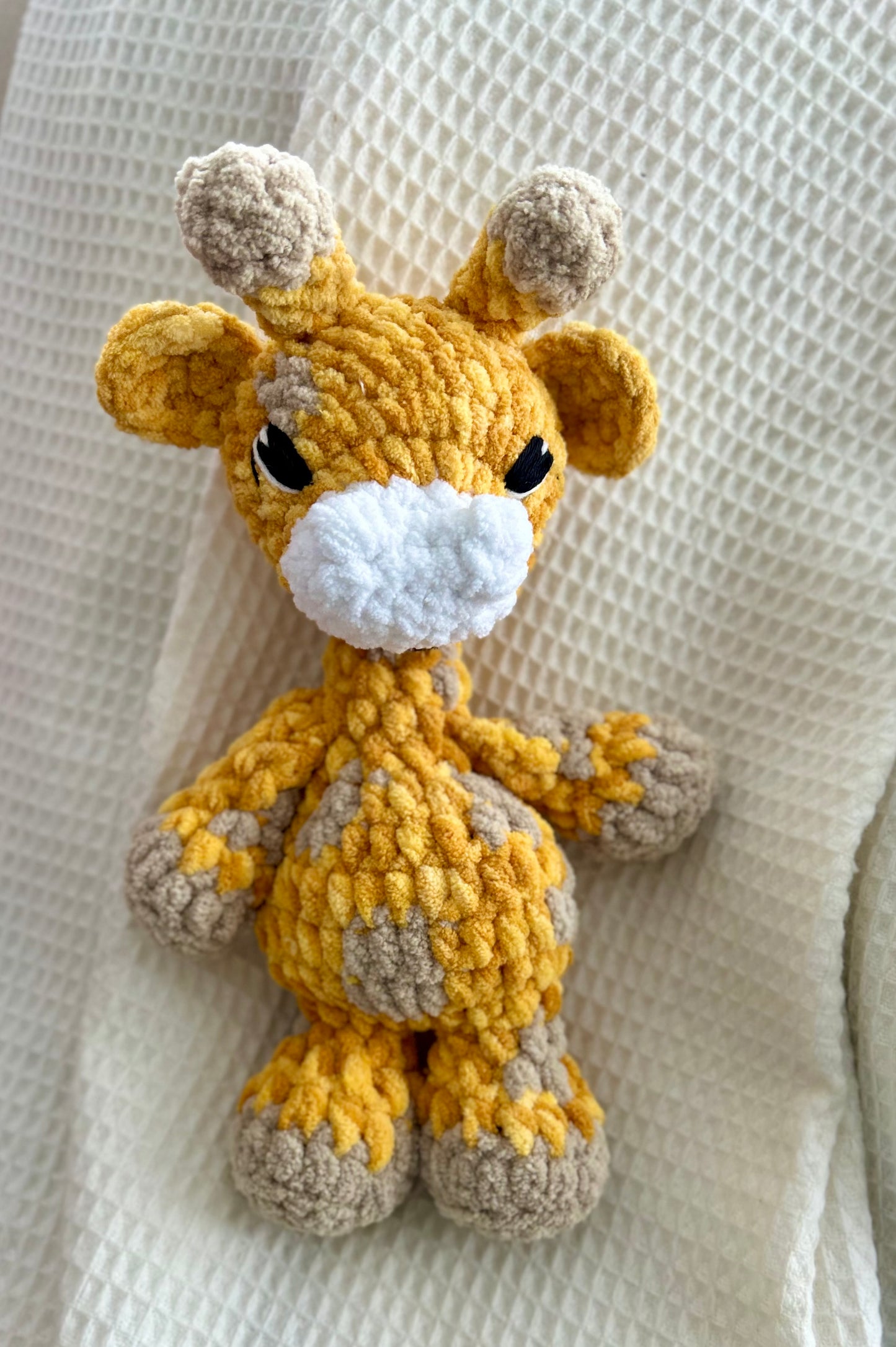 Gentry Giraffe - Crochet Snuggler/Plush Toy