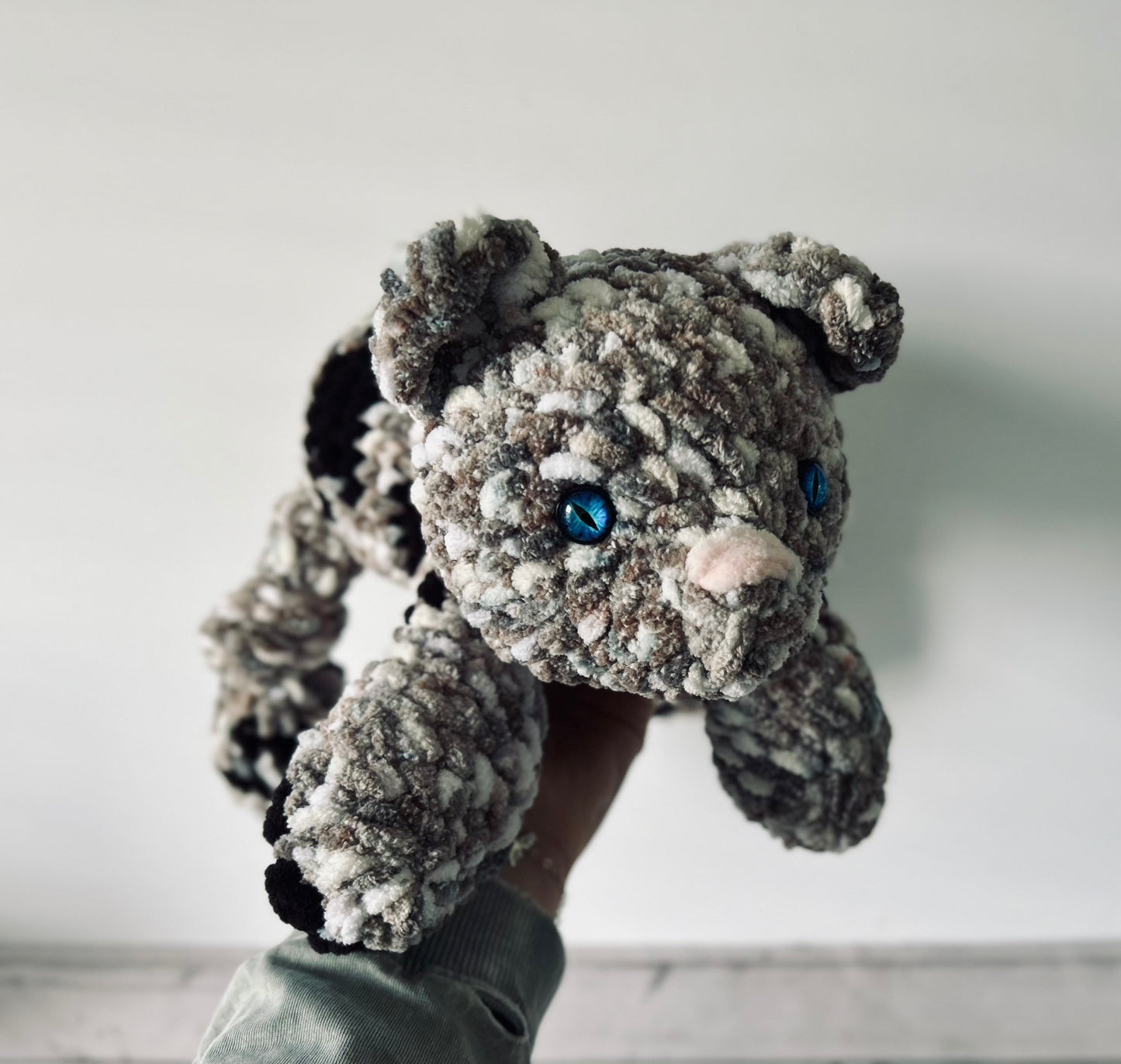 Karma Cat - Knotted Crochet Plushie