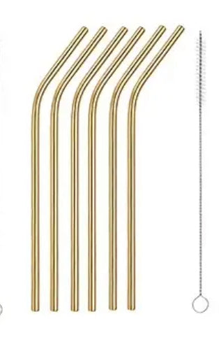 Additional Straws + Straw Cleaners + Bamboo Lids