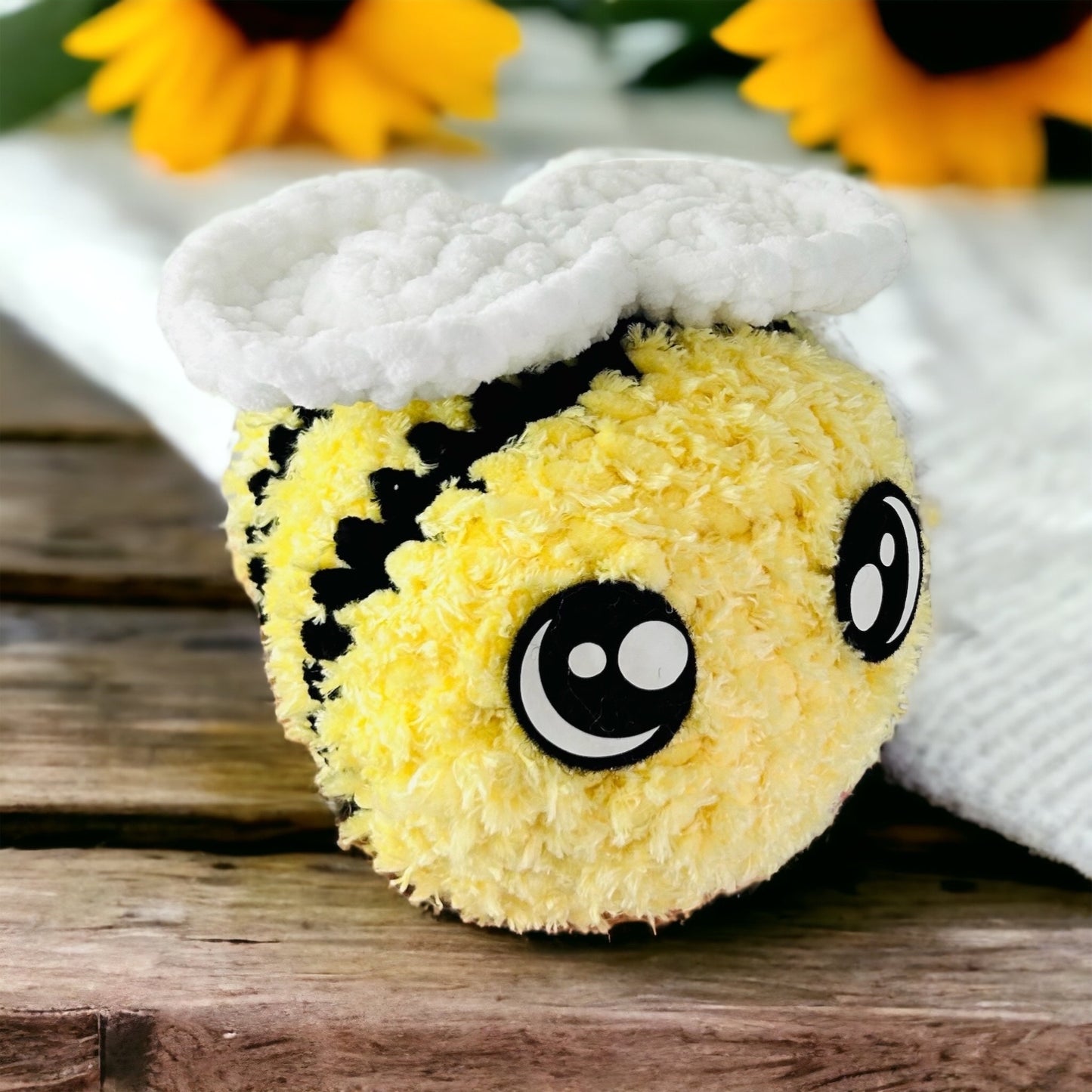 Bees Bees Bees - Crochet Soft Toy / Plushie