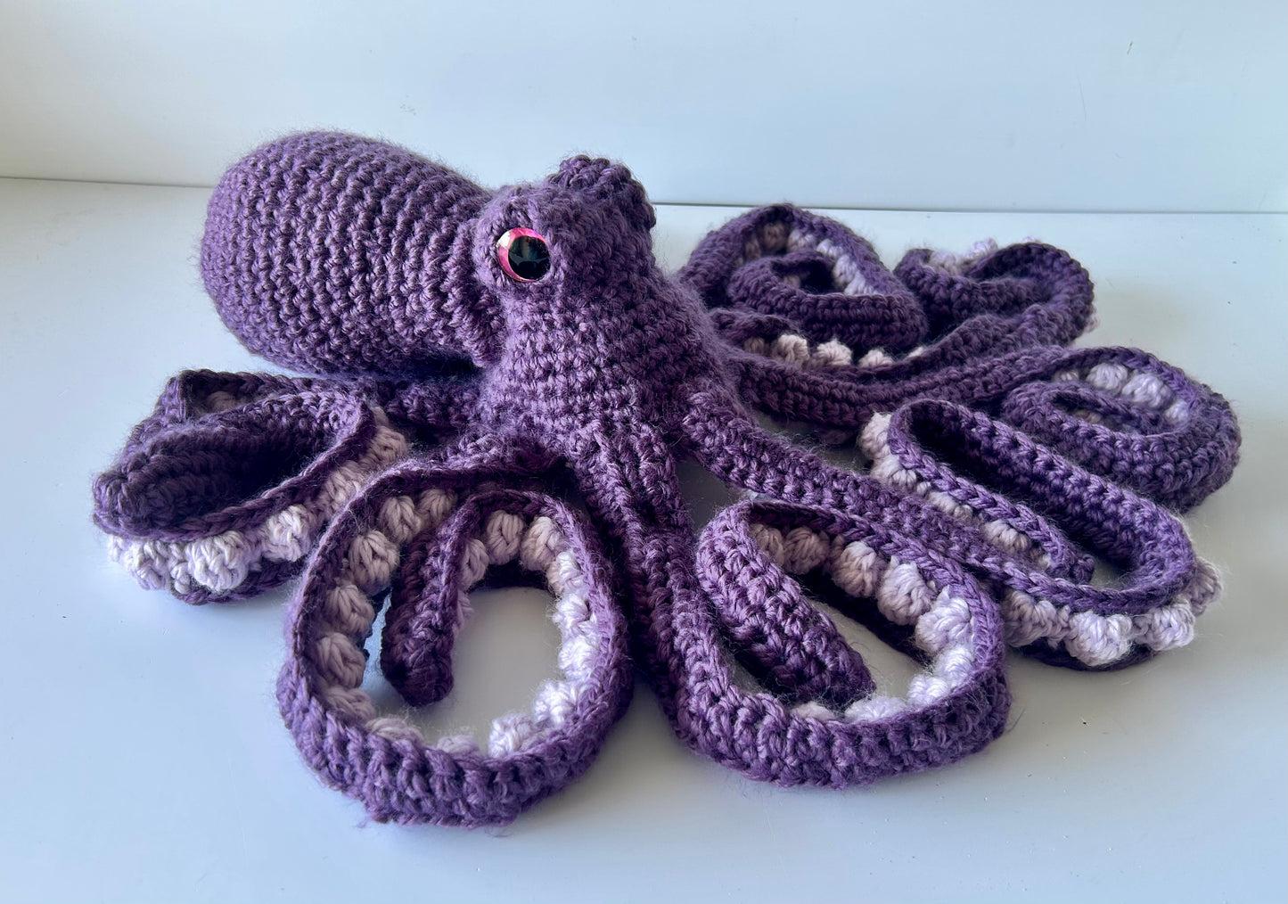 Small Anchor the Octopus - Crochet Plush - Acrylic Yarn
