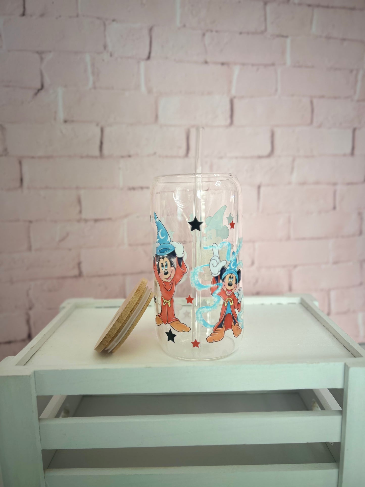 Mickey Mouse Fantasia - Libby Glass Tumbler