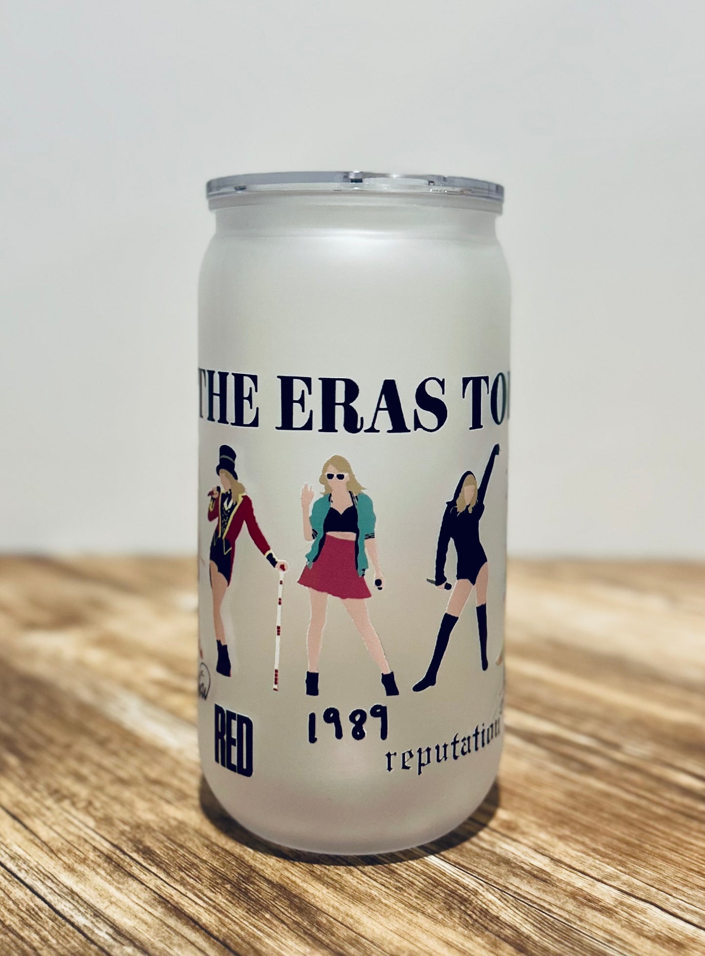 Taylor Swift - Libbey Glass, Beer Can Style Drinking Glass