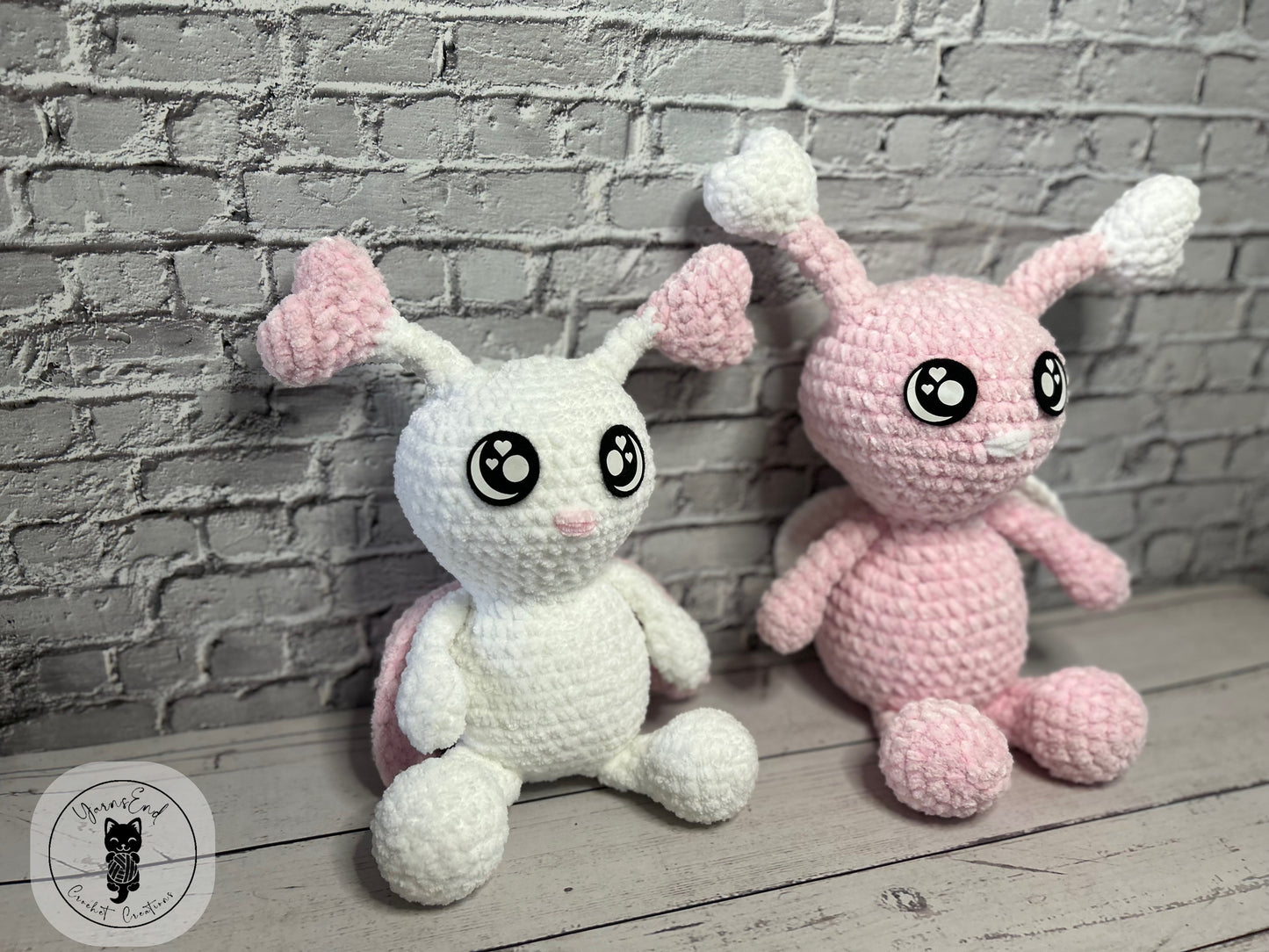 Love Bug (Pink) - Crochet Soft Toy / Plushie