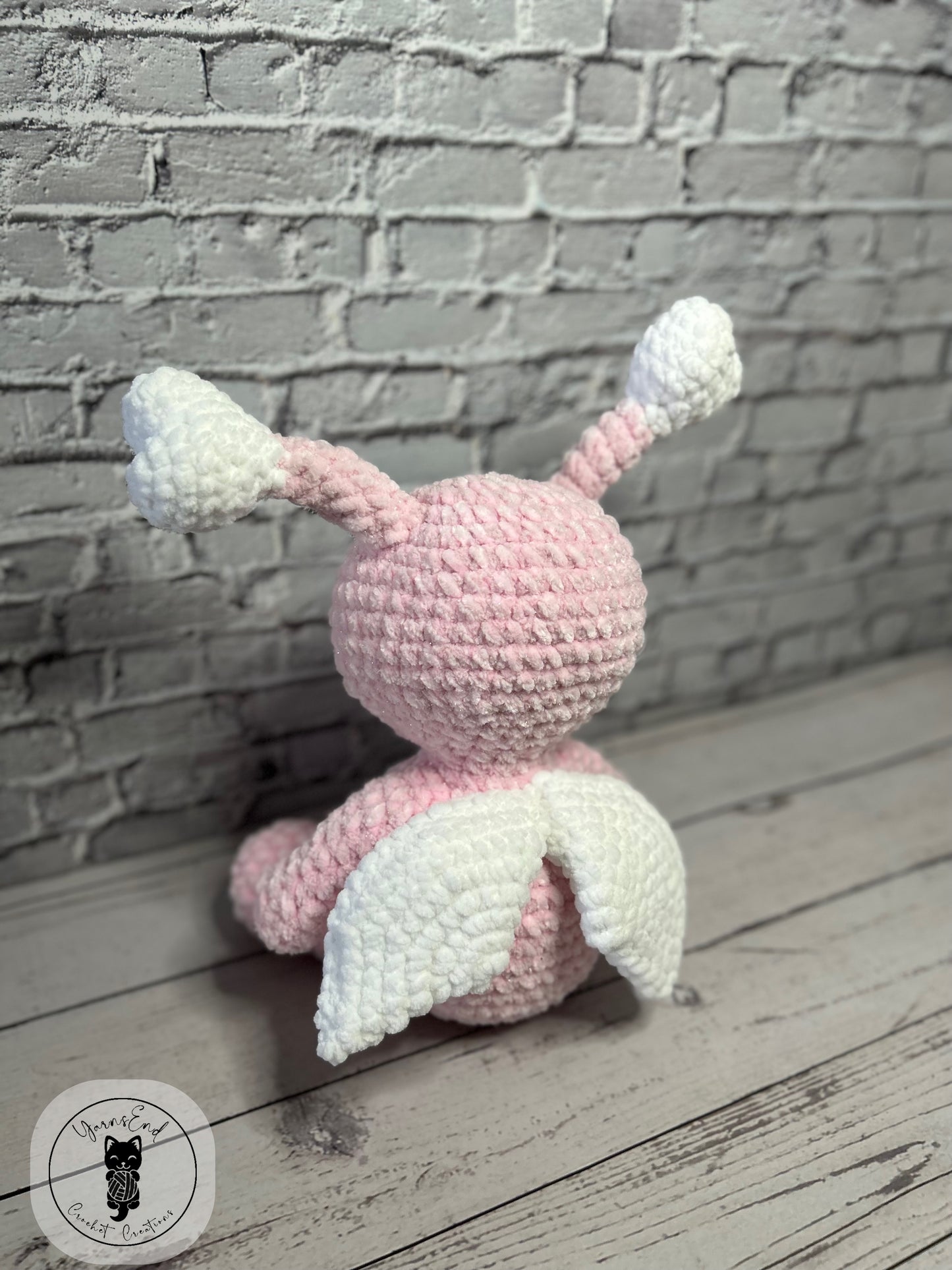 Love Bug (Pink) - Crochet Soft Toy / Plushie