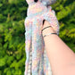 Signature Edition: Luxe Crochet Anchor Octopus – Pastel Dream Colourway