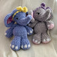 May the Elephant - Crochet Snuggler / Plush Toy