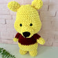 Jumbo Pooh Bear Crochet Plush Toy