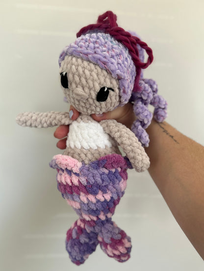 Crochet Plush Doll – Mermaid