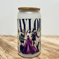 Taylor Swift - Libbey Glass, Beer Can Style Drinking Glass