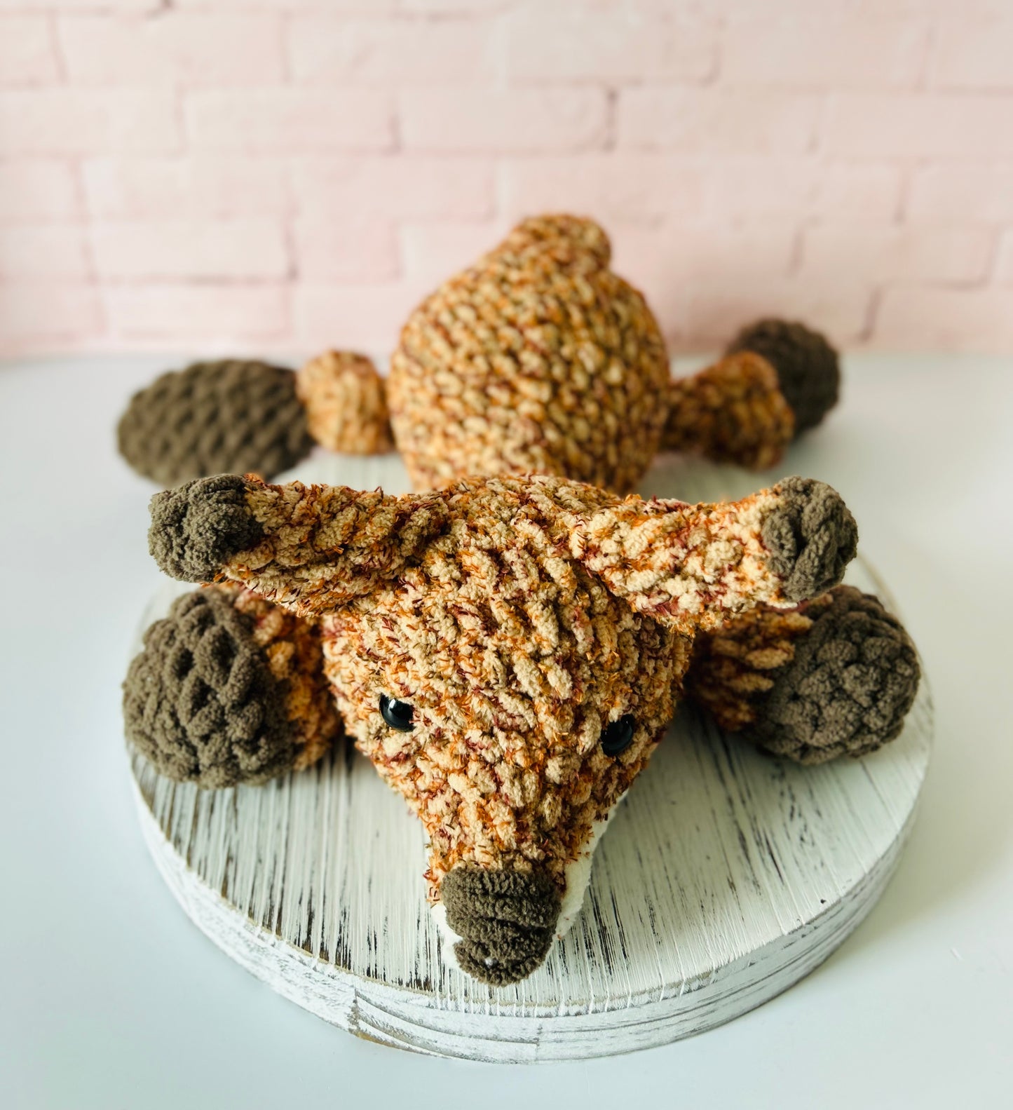 Felix Fox - Knotted Crochet Plushie