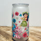 Libbey Glass, Beer Can Style Drinking Glass - Lilo & Stitch