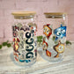 Various Designs - Libbey Glass, Beer Can Style Drinking Glass