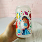 The Little Mermaid - Libbey Glass, Beer Can Style Drinking Glass or Acrylic Tumbler