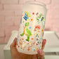 Toy Story- Libbey Glass, Beer Can Style Drinking Glass or Acrylic Tumbler