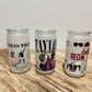 Taylor Swift - Libbey Glass, Beer Can Style Drinking Glass