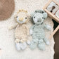 Crochet Snuggler – Mini Leo the Legendary Lion (Lovey Style)