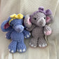 May the Elephant - Crochet Snuggler / Plush Toy