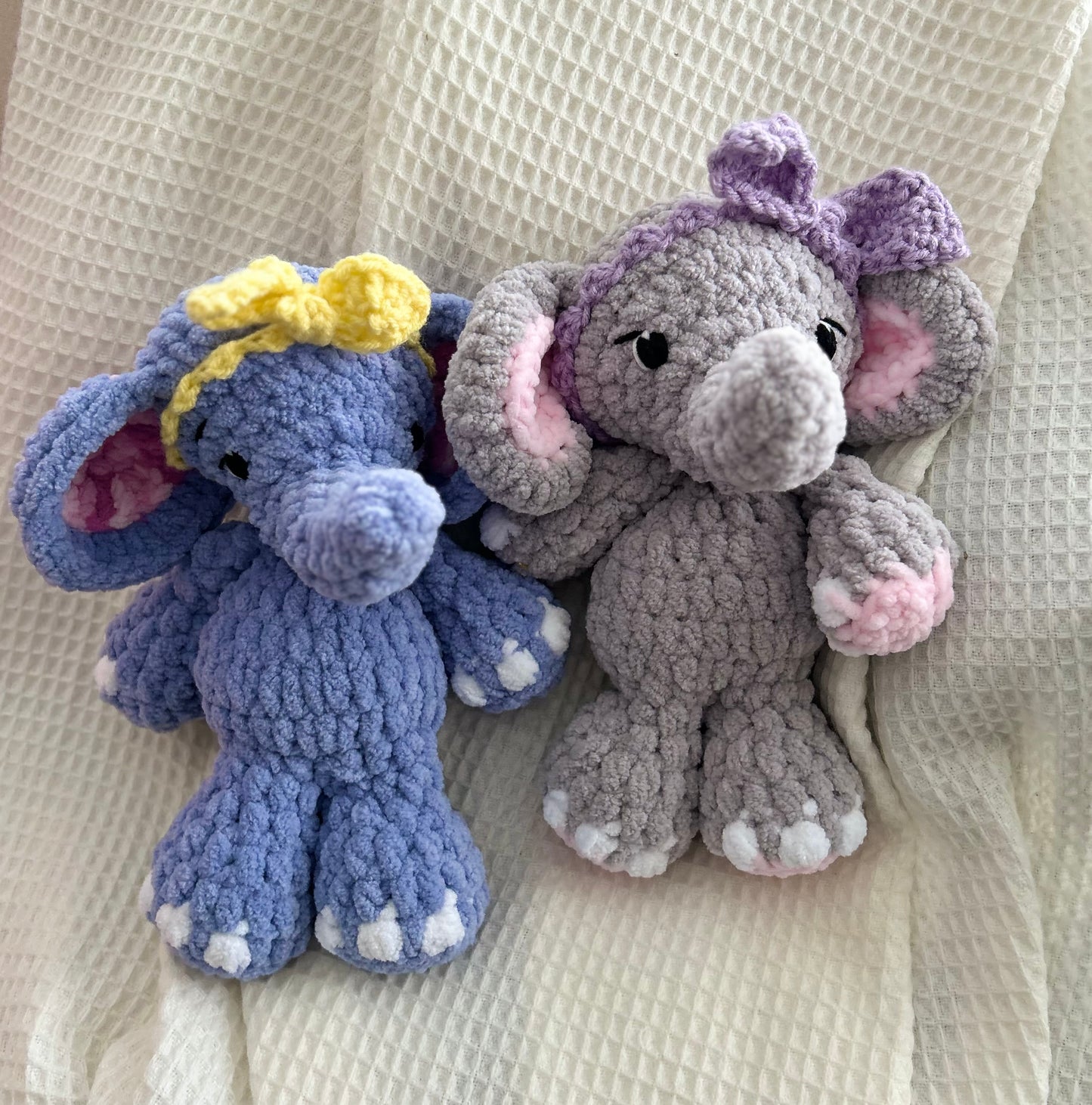 May the Elephant - Crochet Snuggler / Plush Toy