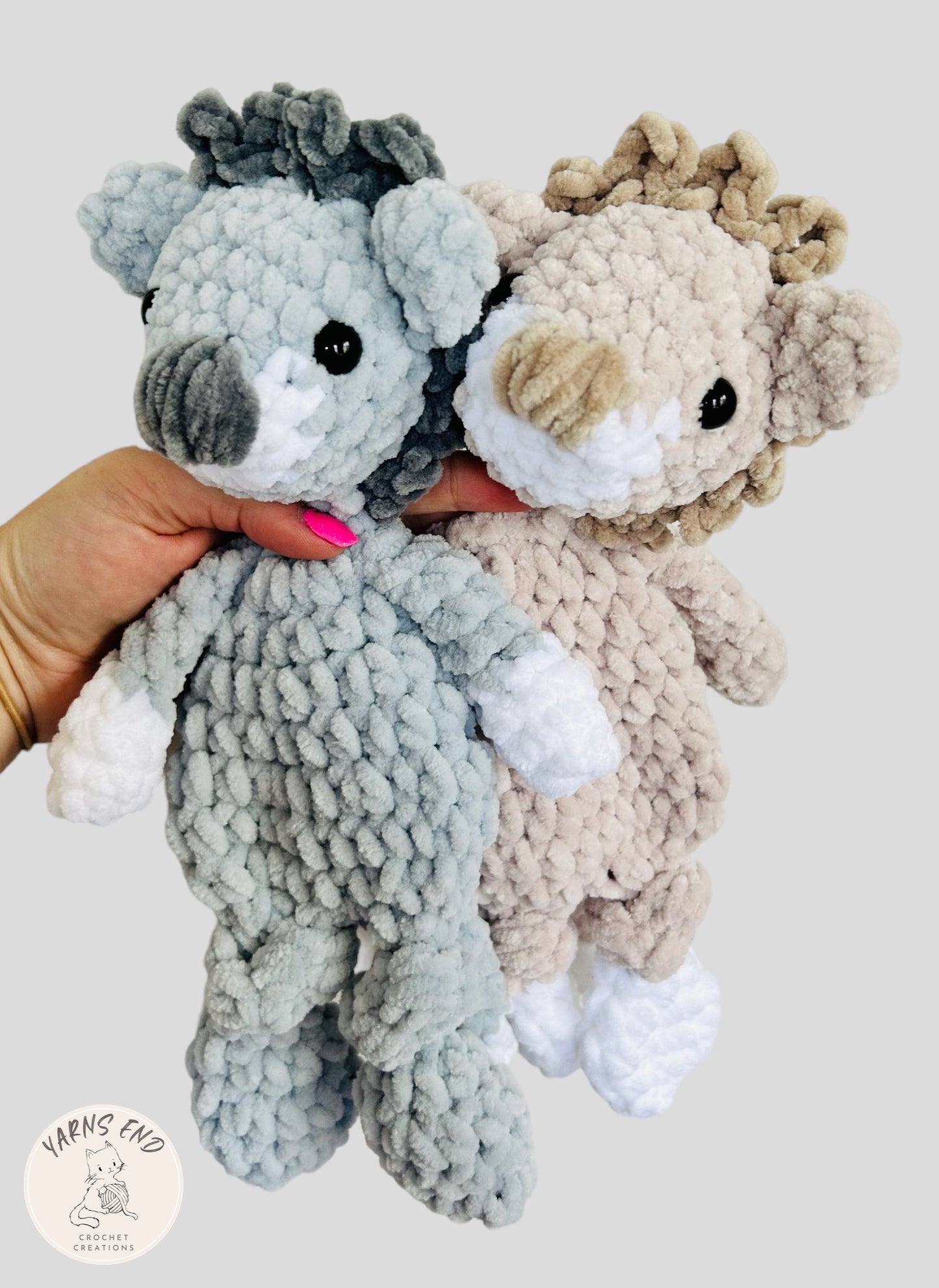 Crochet Snuggler – Mini Leo the Legendary Lion (Lovey Style)