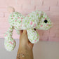 Floral Bunny- Knotted Crochet Plushie