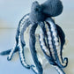 Small Anchor the Octopus - Crochet Plush - Acrylic Yarn