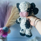 Charlie the Cow - Crochet Snuggler/Plush Toy