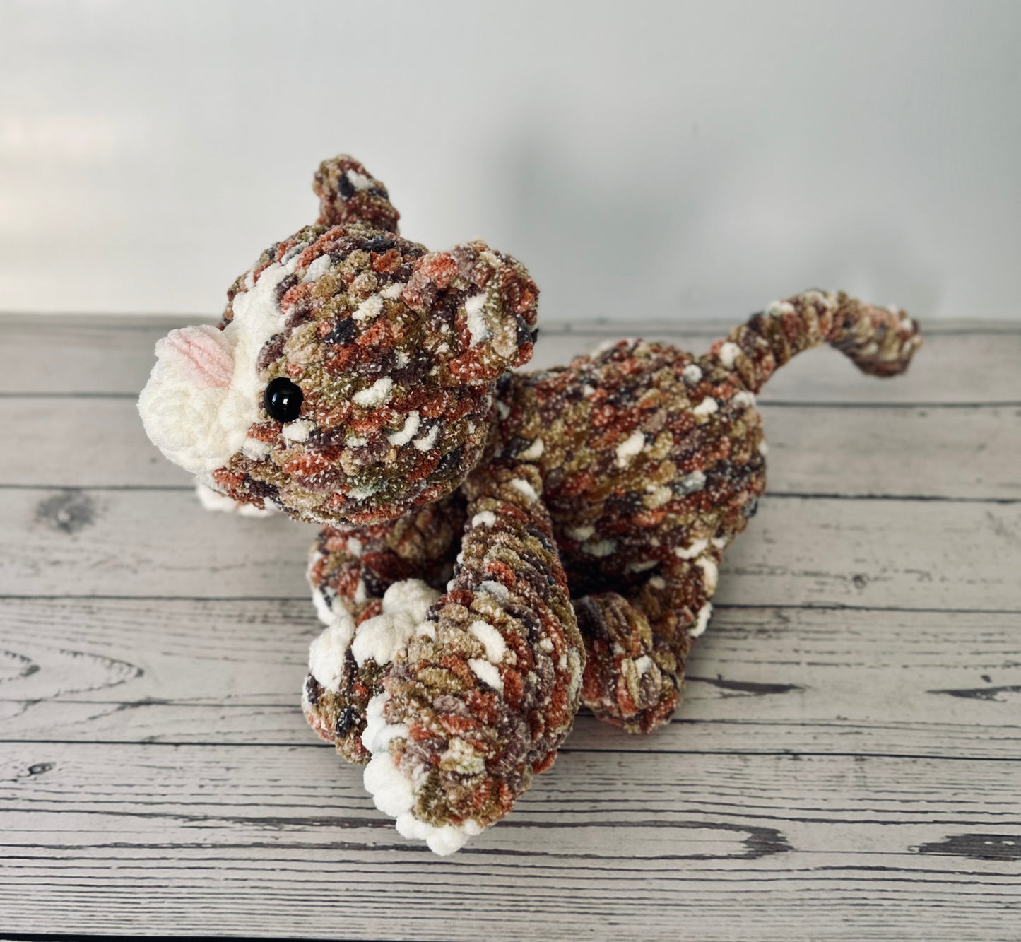 Karma Cat - Knotted Crochet Plushie