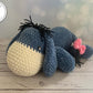Crochet Plush Toy - Sleepy Donkey (Eeyore inspired)