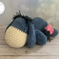 Crochet Plush Toy - Sleepy Donkey (Eeyore inspired)