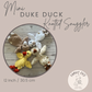 Crochet Snuggler – MINI Duke Ducks (Lovey Style)